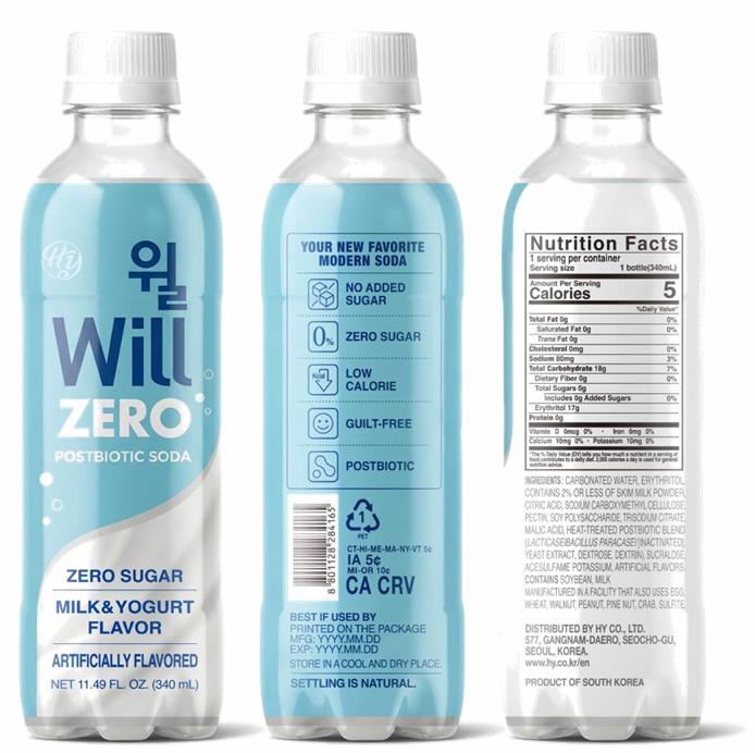 その他 sugar Hy Postbiotic Soda Will Zero - Zero Suger! *24 Bottles – KBX