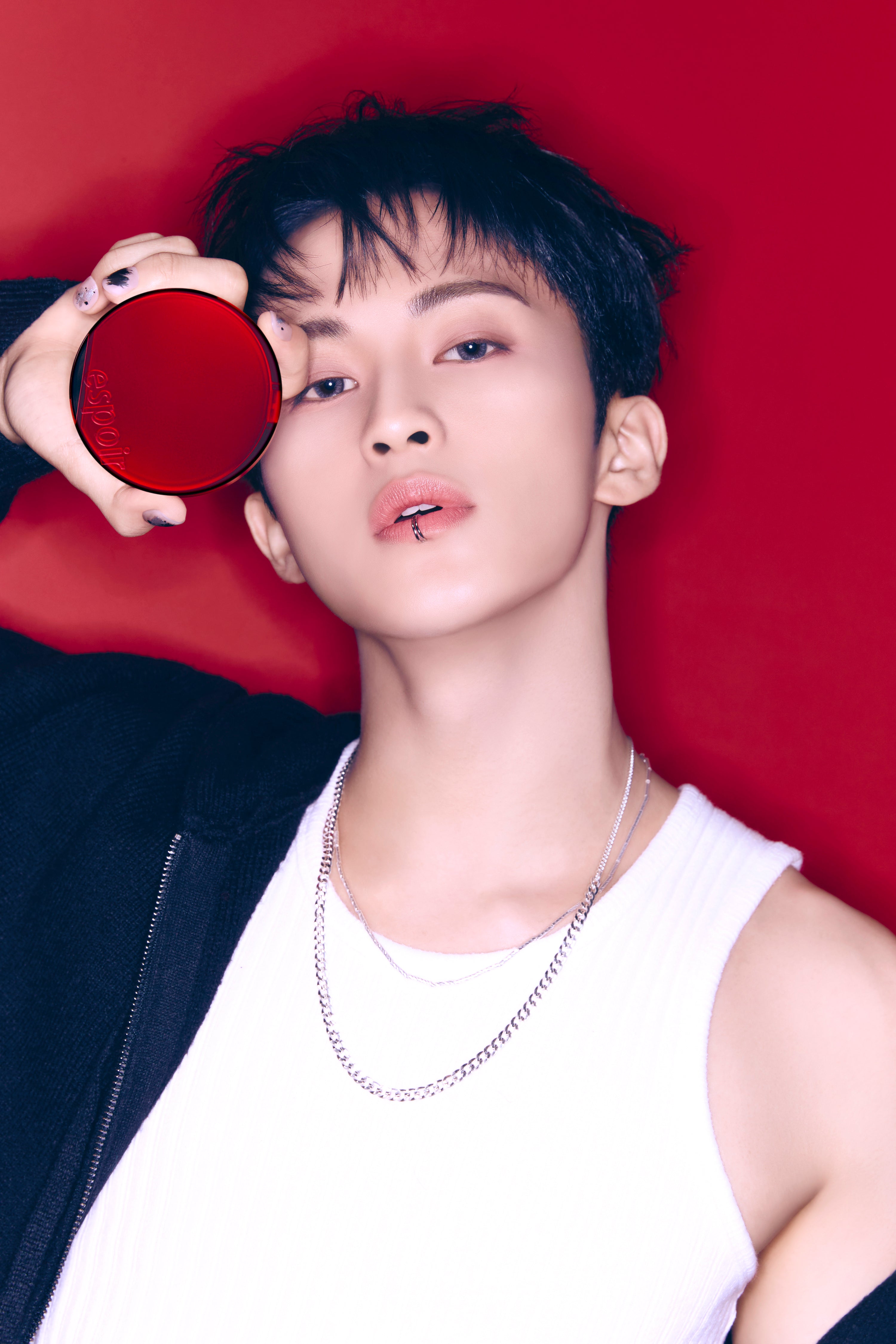 Espoir NEW Bevelvet Cover Cushion SPF42 PA++ 13g x 2 (Main Product + Refill) + (Freebie: Mini Couture Glaze #Ginger Peach & Mini Couture Fitting Blur #Sour Peach)