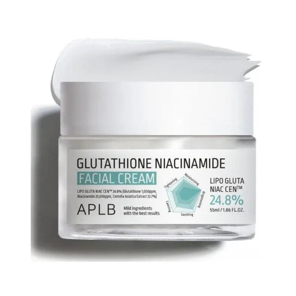 APLB Glutathione Niacinamide Facial Cream 55ml | KBEAUTY X APLB Glutathione Niacinamide Facial Cream 55ml | KBEAUTY X
