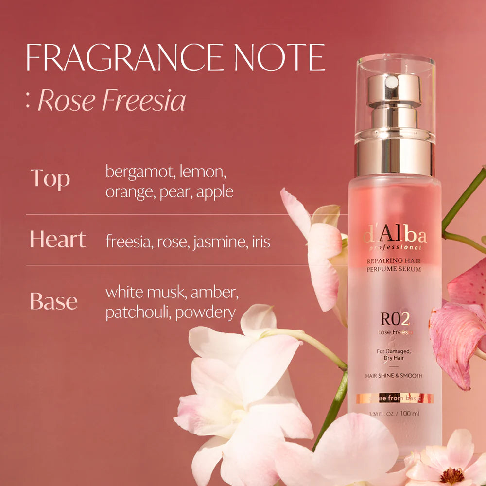 d'Alba Professional Repairing Hair Perfume Serum 100ml