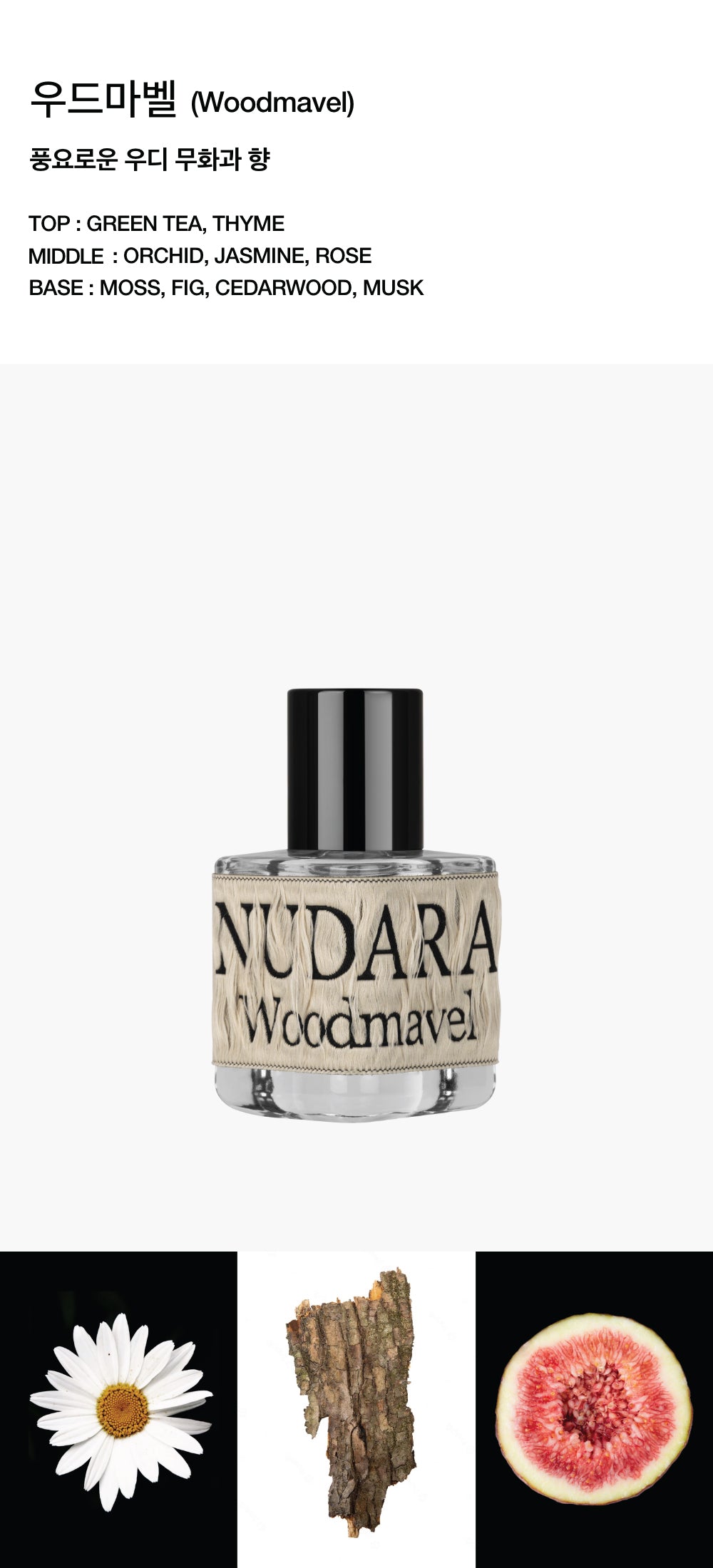 NUDARA Perfume Woodmavel -Woody/Fig Scent 30ml