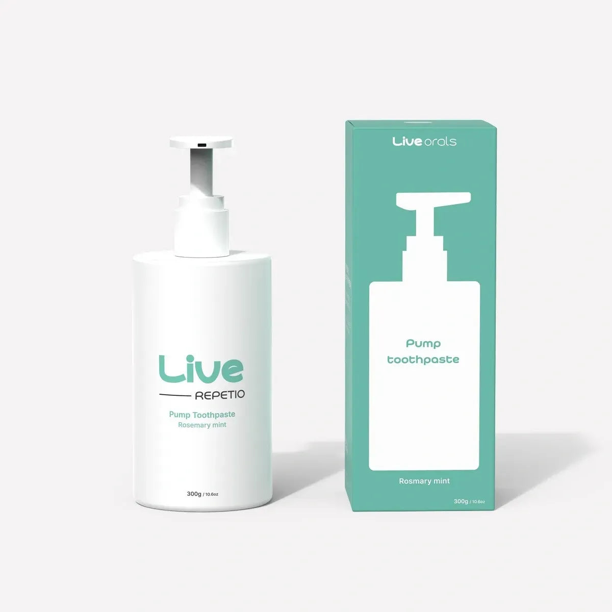 LIVEORALS Repetio Pumping Toothpaste (300g)