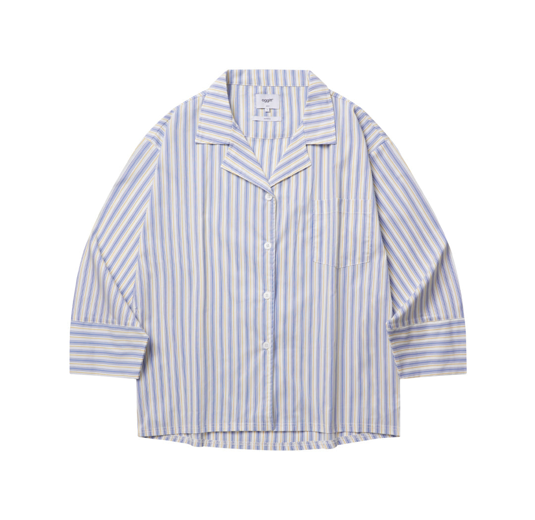 Dormitory Season Stripe Pajama Blue Moon