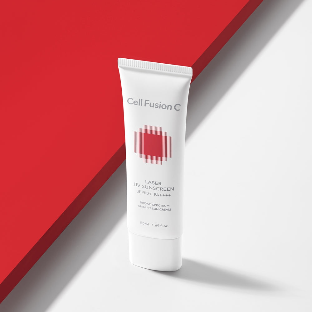 Cellfusion C Laser UV Sunscreen 50ml+50ml SPF50+ PA++++ / Daily low-irritation derma sunscreen