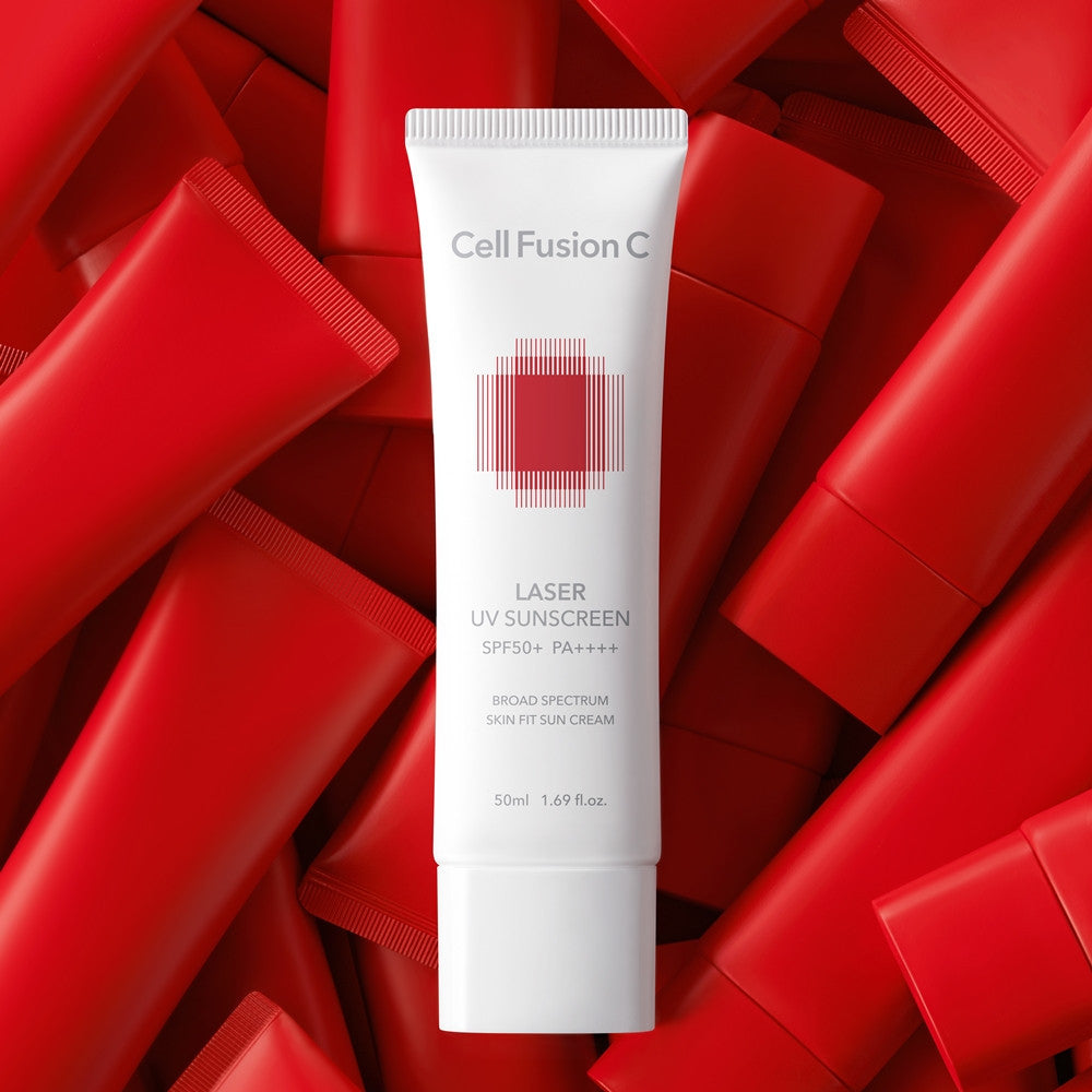 Cellfusion C Laser UV Sunscreen 50ml+50ml SPF50+ PA++++ / Daily low-irritation derma sunscreen