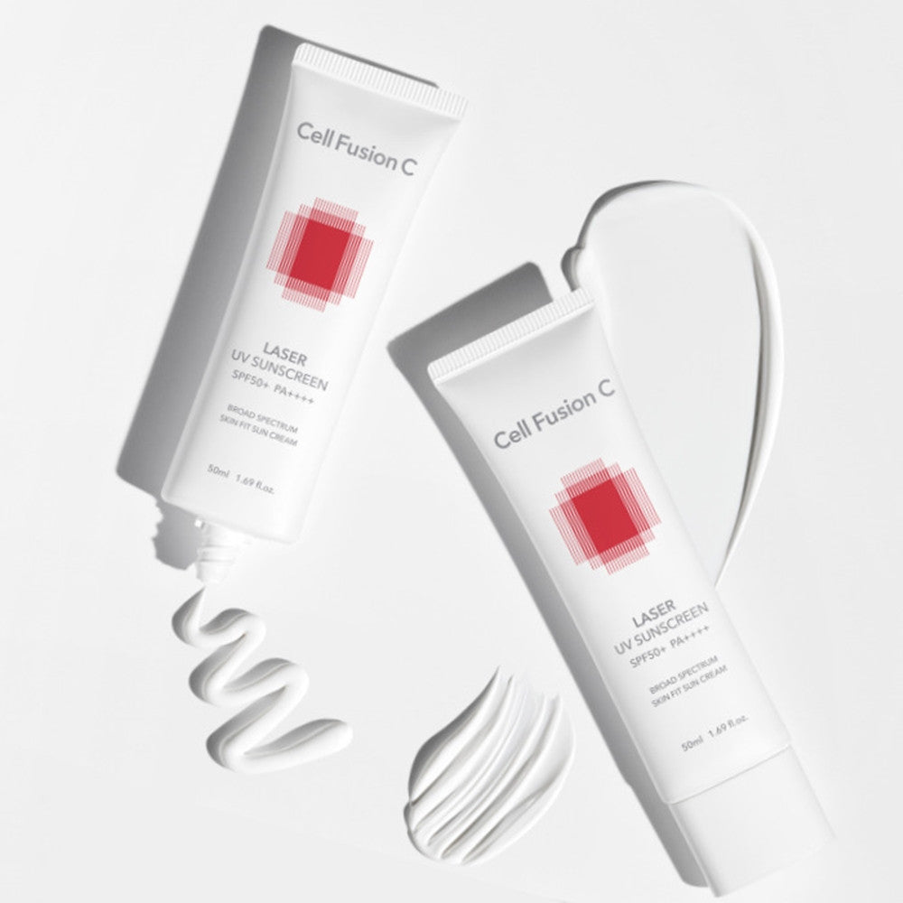 Cellfusion C Laser UV Sunscreen 50ml+50ml SPF50+ PA++++ / Daily low-irritation derma sunscreen