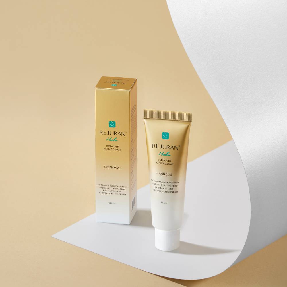 Rejuran Healer Turnover Ampoule Dual Effect 30ml x 1 + Active Cream 50ml x 1 (PDRN Planning Set)