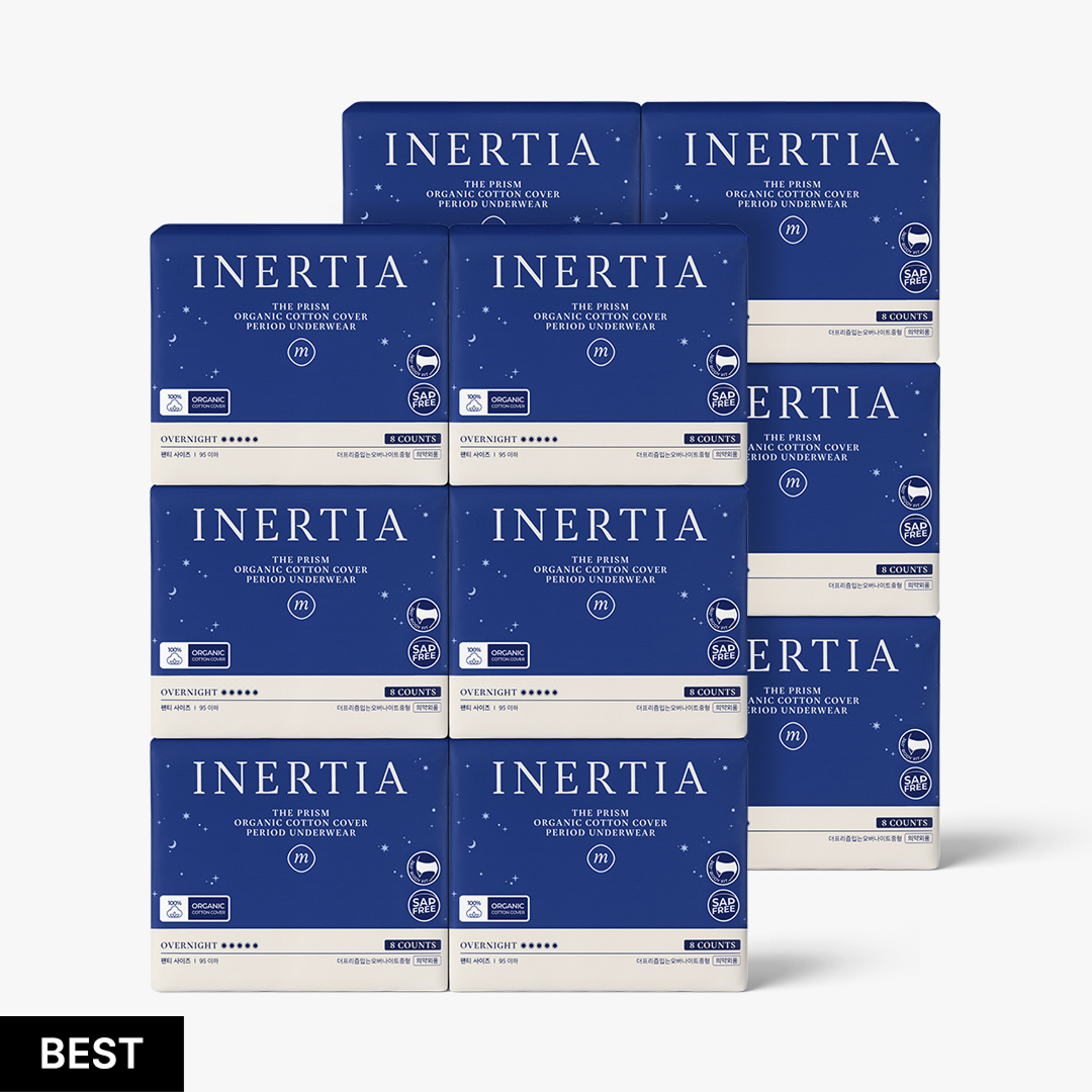 [12PACK SET] Night Defense Essential Inertia Overnight Underwear™