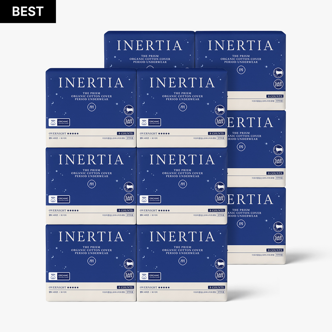 [12PACK SET] Night Defense Essential Inertia Overnight Underwear™