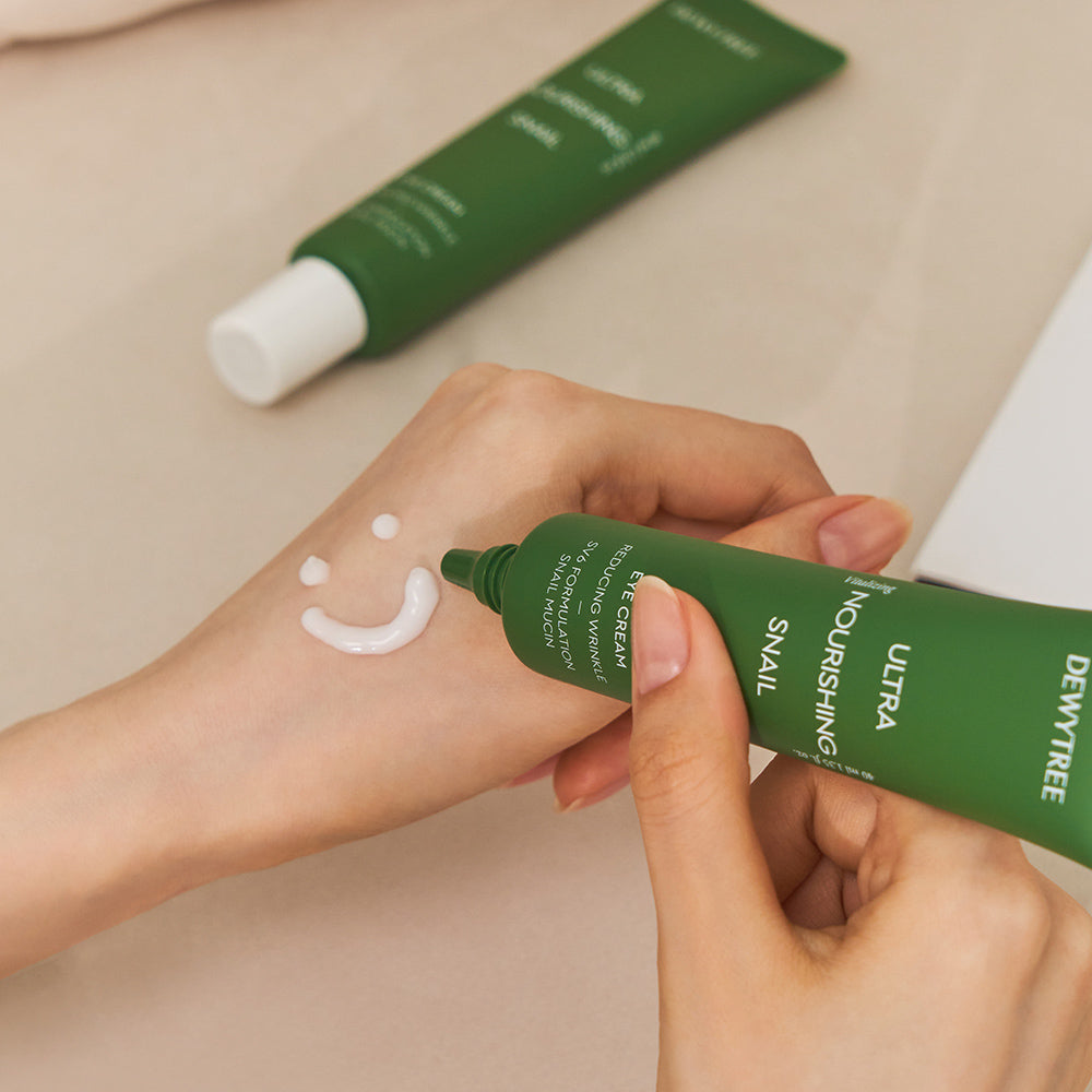 DEWTREE Ultra Nourishing Snail Cream Snail Skin Care Skin Nourishment Elasticity Moisturizing Care Military PX Cosmetics