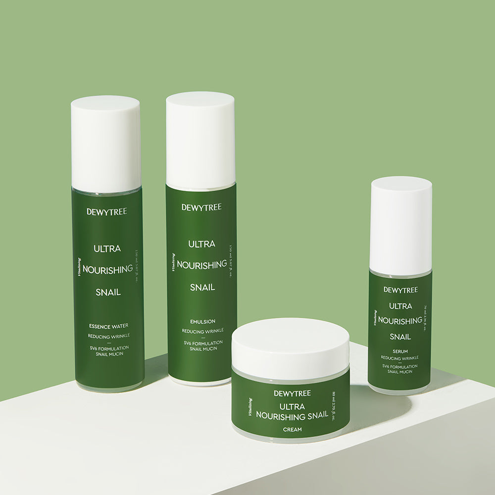 DEWTREE Ultra Nourishing Snail Cream Snail Skin Care Skin Nourishment Elasticity Moisturizing Care Military PX Cosmetics