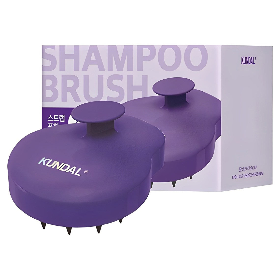 KUNDAL Scalp Massage Shampoo Brush, Purple, 1pc