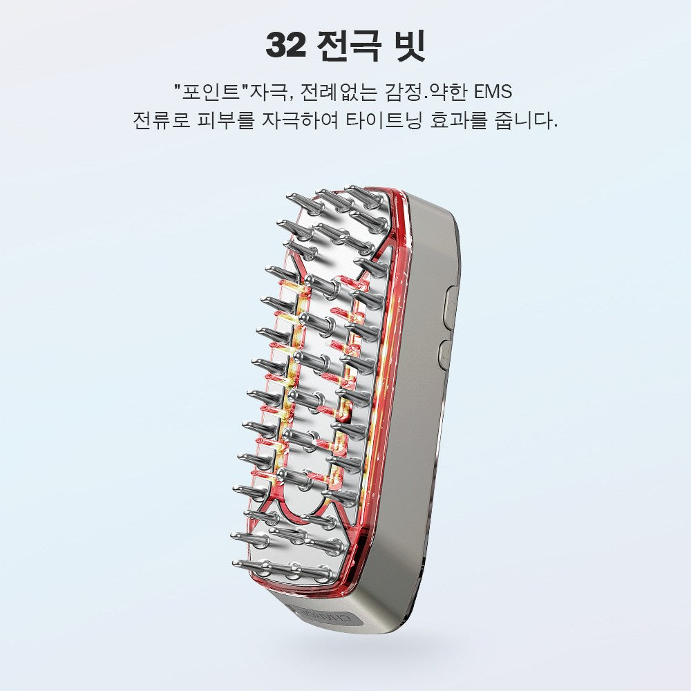 Ssaengku Multifunctional Scalp Massager – Electric Scalp Care Device with EMS Microcurrent, Hair Care Massaging Comb, Wireless Frequency Device, Hair Brush – Birthday Gift, Mother’s Day Gift
