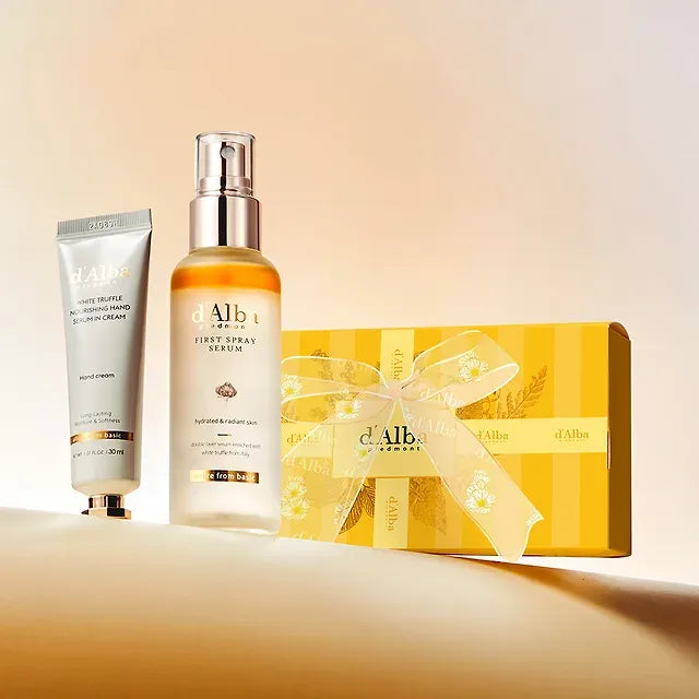 moisturizing Set' Dalba Mist Serum 100ml + Hand Cream 30ml Gift Set