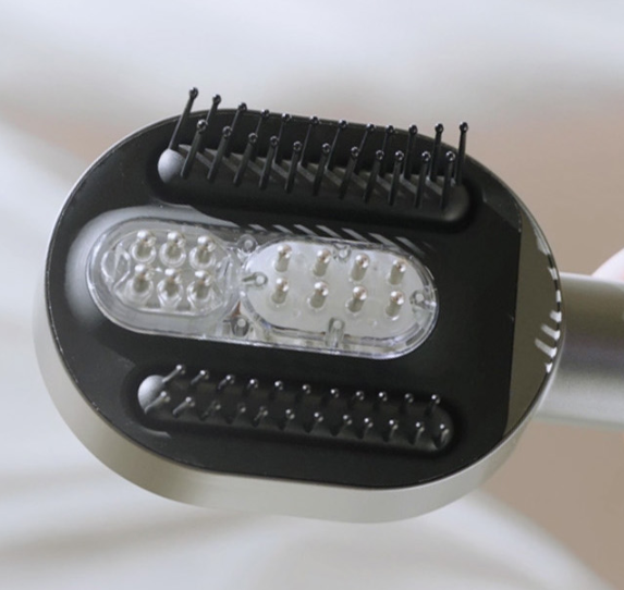 KLUG Scalp Therapy Massager, Satin Gray, 1 unit