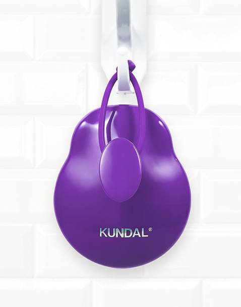 KUNDAL Scalp Massage Shampoo Brush, Purple, 1pc