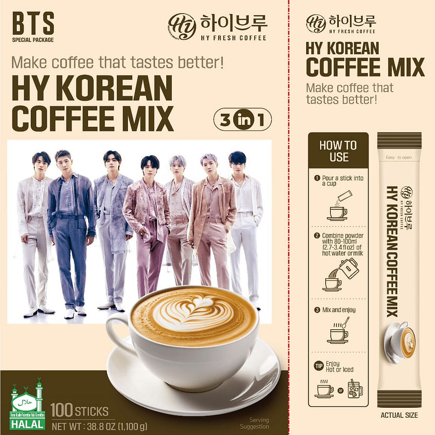 BTS Korean Coffee Mix