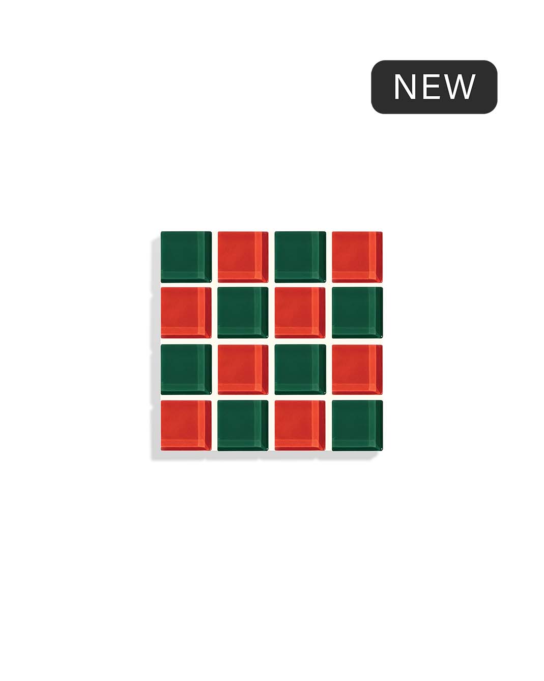 GLASS TILE COASTER - Noel