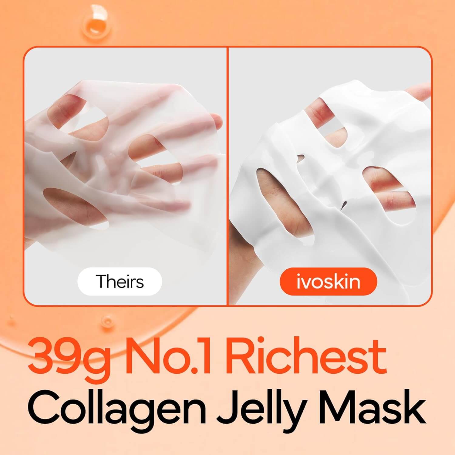 IVOSKIN Collagen Jelly Hydro-bomb Plump Mask(4ea)