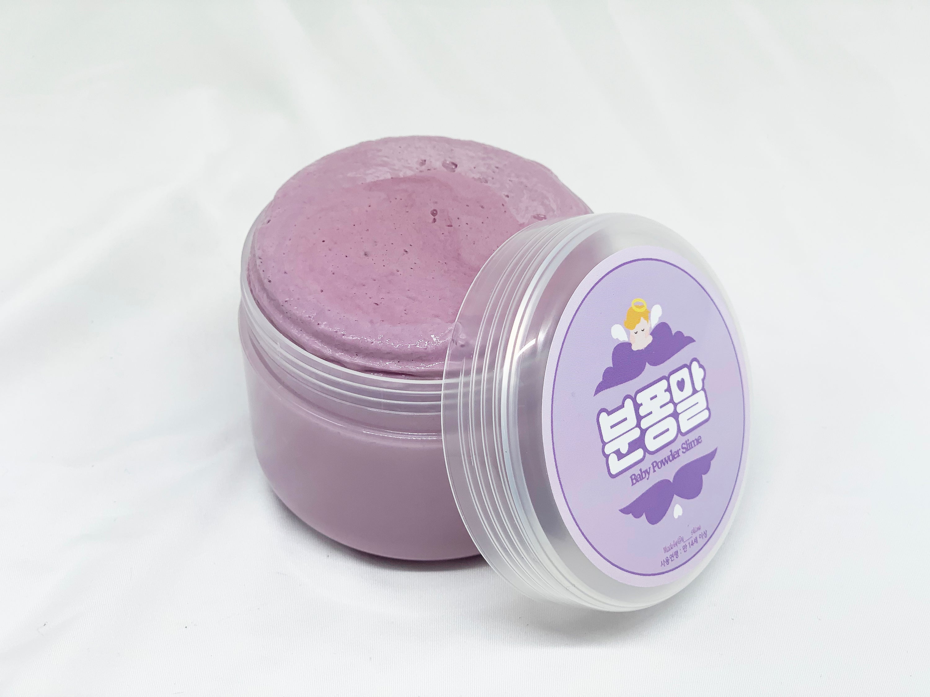 Kangjeong Market Handmade Slime Bubble Bread 120ml Liquid Monster Stress Relief Gift