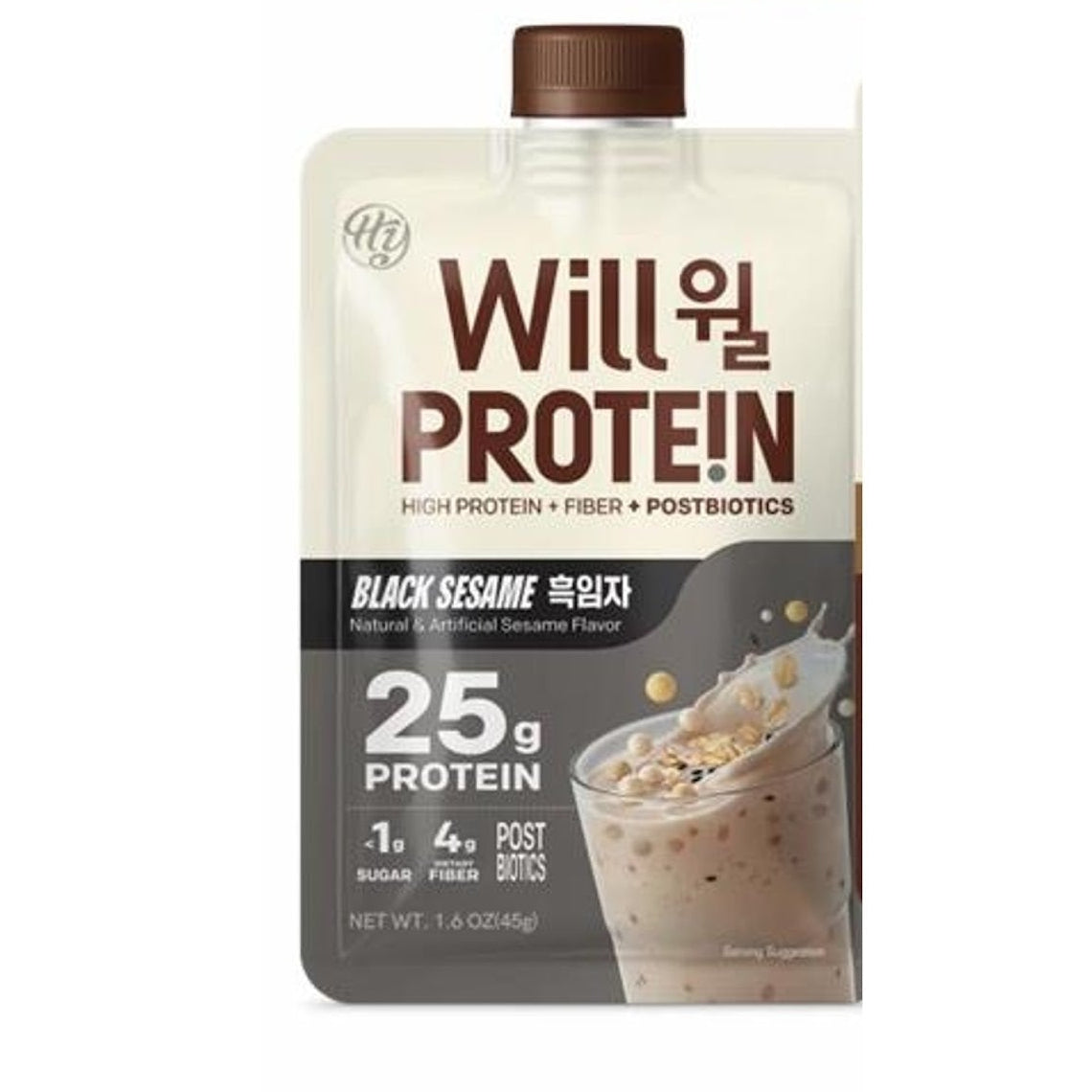 Hy Protein Will Black Sesame