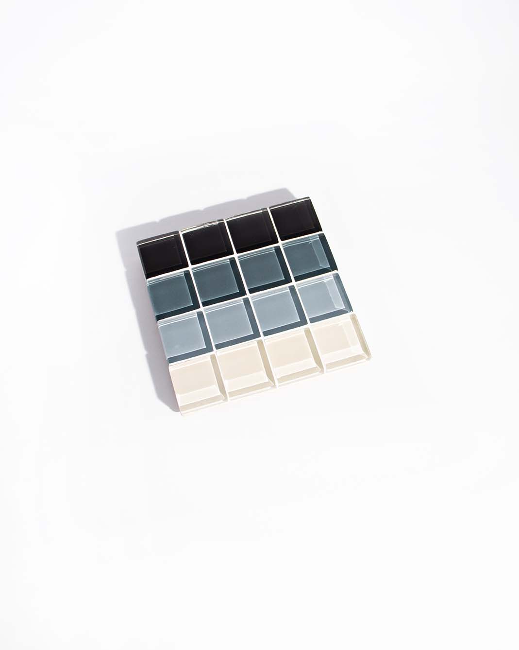 GLASS TILE COASTER - Ombre - Midnight City