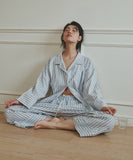 Dormitory Season Stripe Pajama Blue Moon