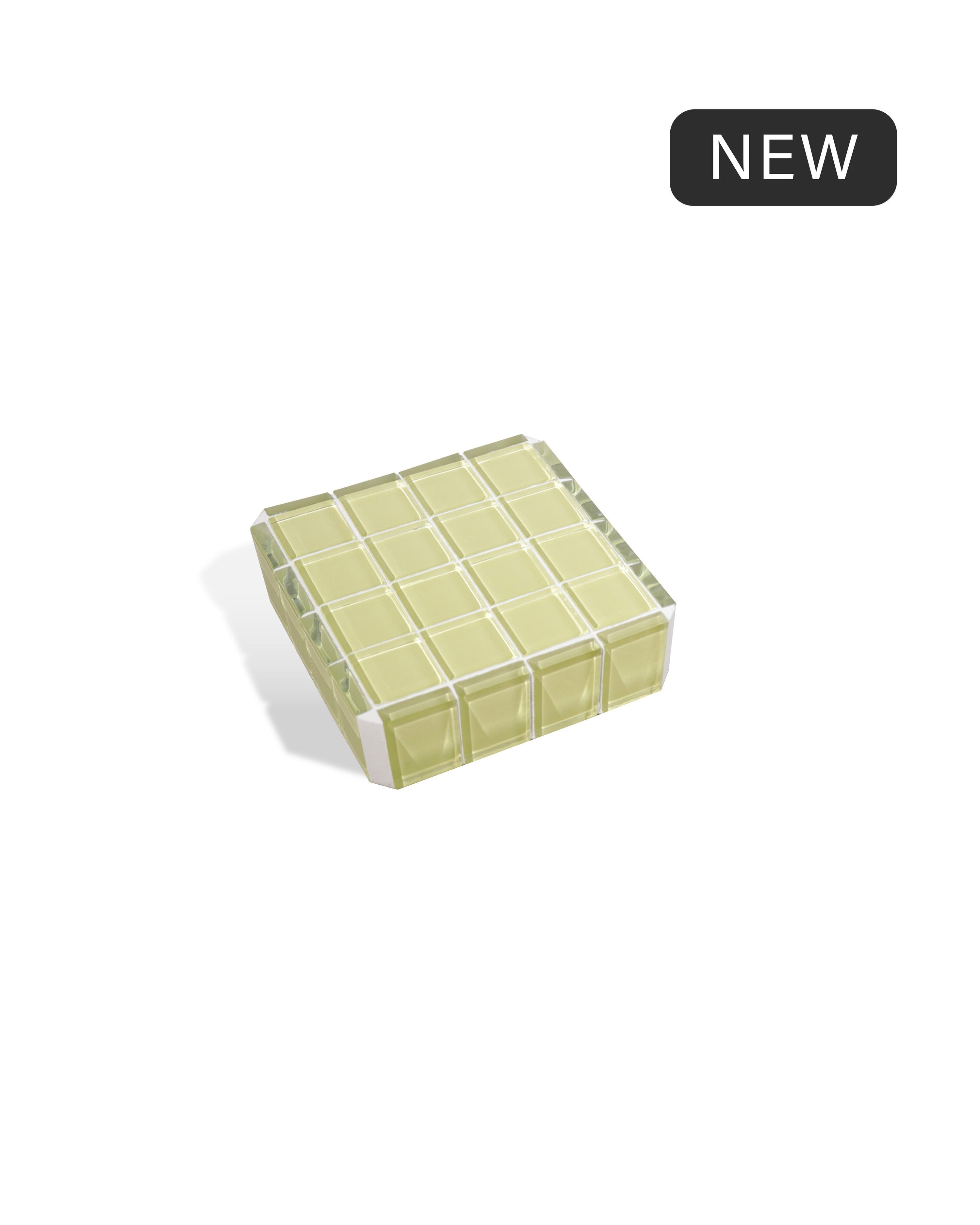 GLASS TILE CUBE - It's Lemon