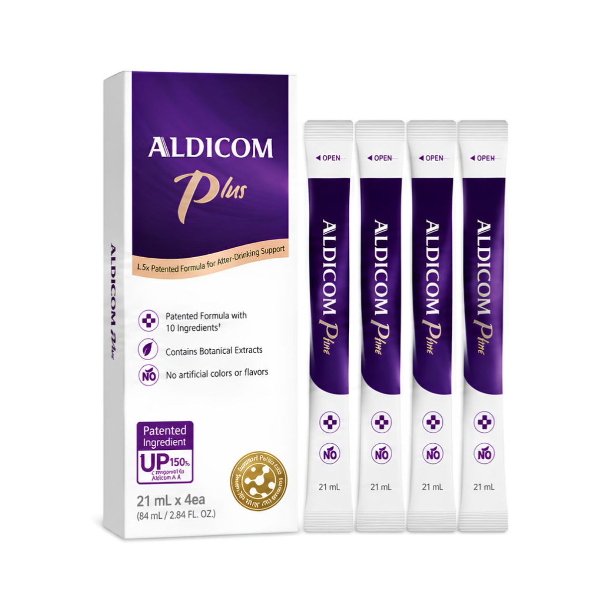 ALDICOM Plus (1 Box, 4P)