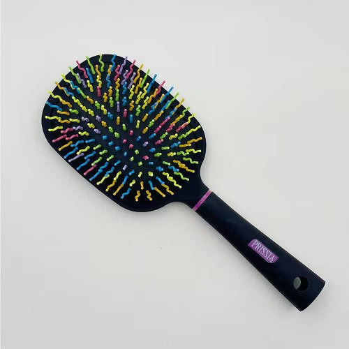 Marcella Candy Brush Rainbow Comb Rainbow Comb Cushion with Scalp Protection Massage Function