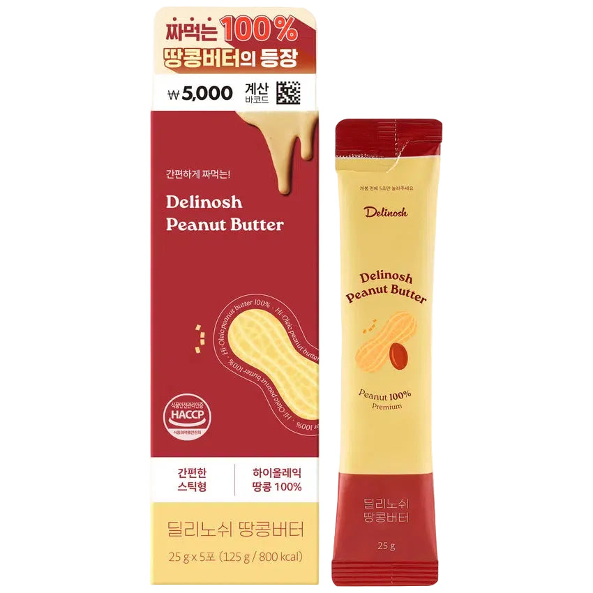 Dr. Blet Delinosh Peanut Butter 5-pack