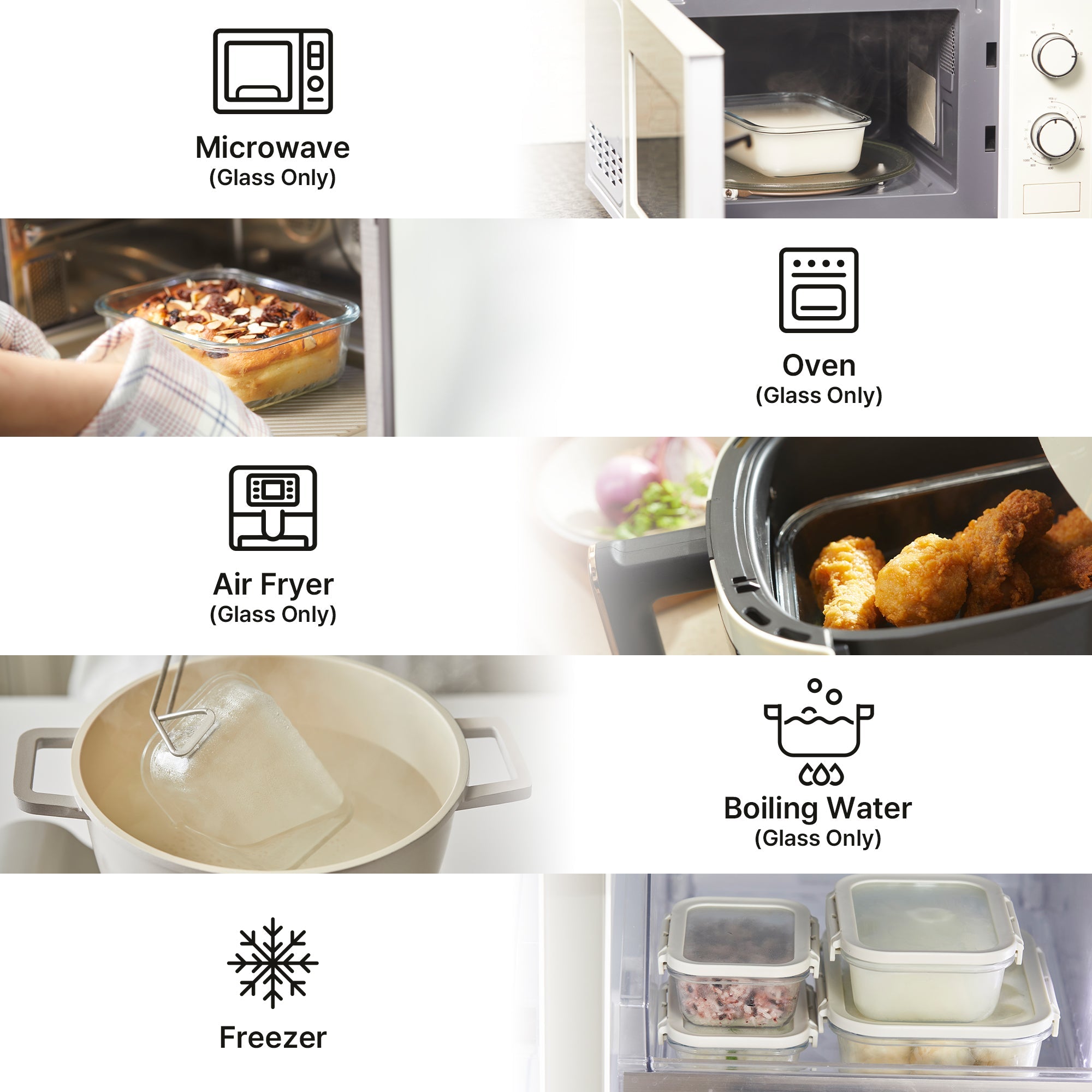 Square Food Storage
