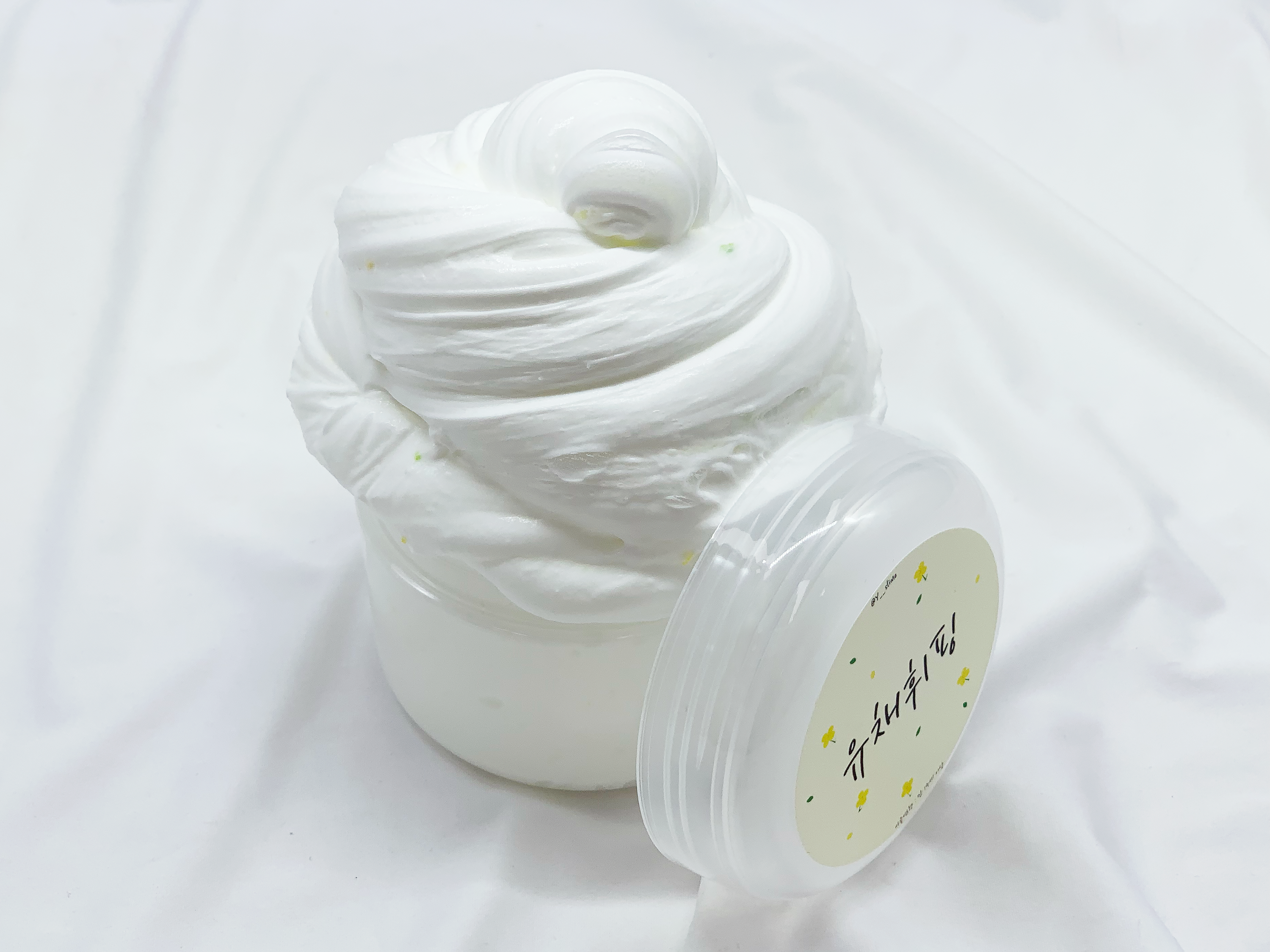Kangjeong Market Handmade Slime Bubble Bread 120ml Liquid Monster Stress Relief Gift