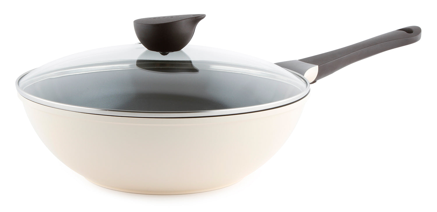 Eela 12" Chef's Pan Durable, Lightweight, and Nonstick Coating