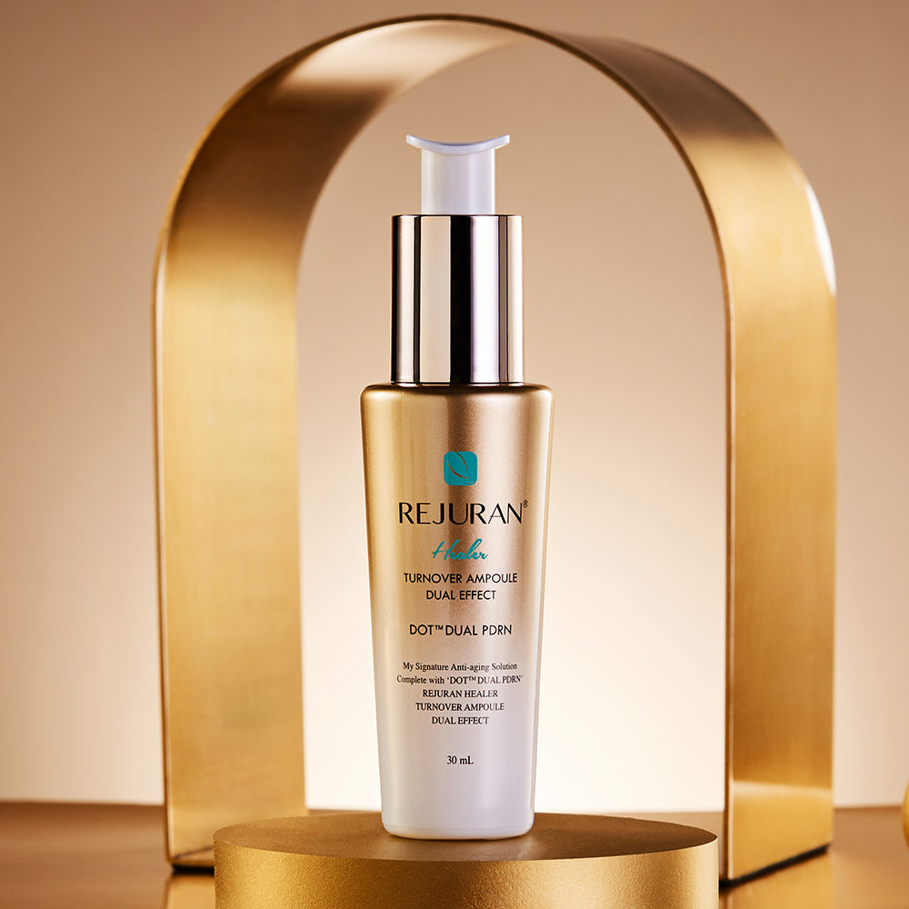 Rejuran Healer Turnover Ampoule Dual Effect 30ml x 1 + Active Cream 50ml x 1 (PDRN Planning Set)
