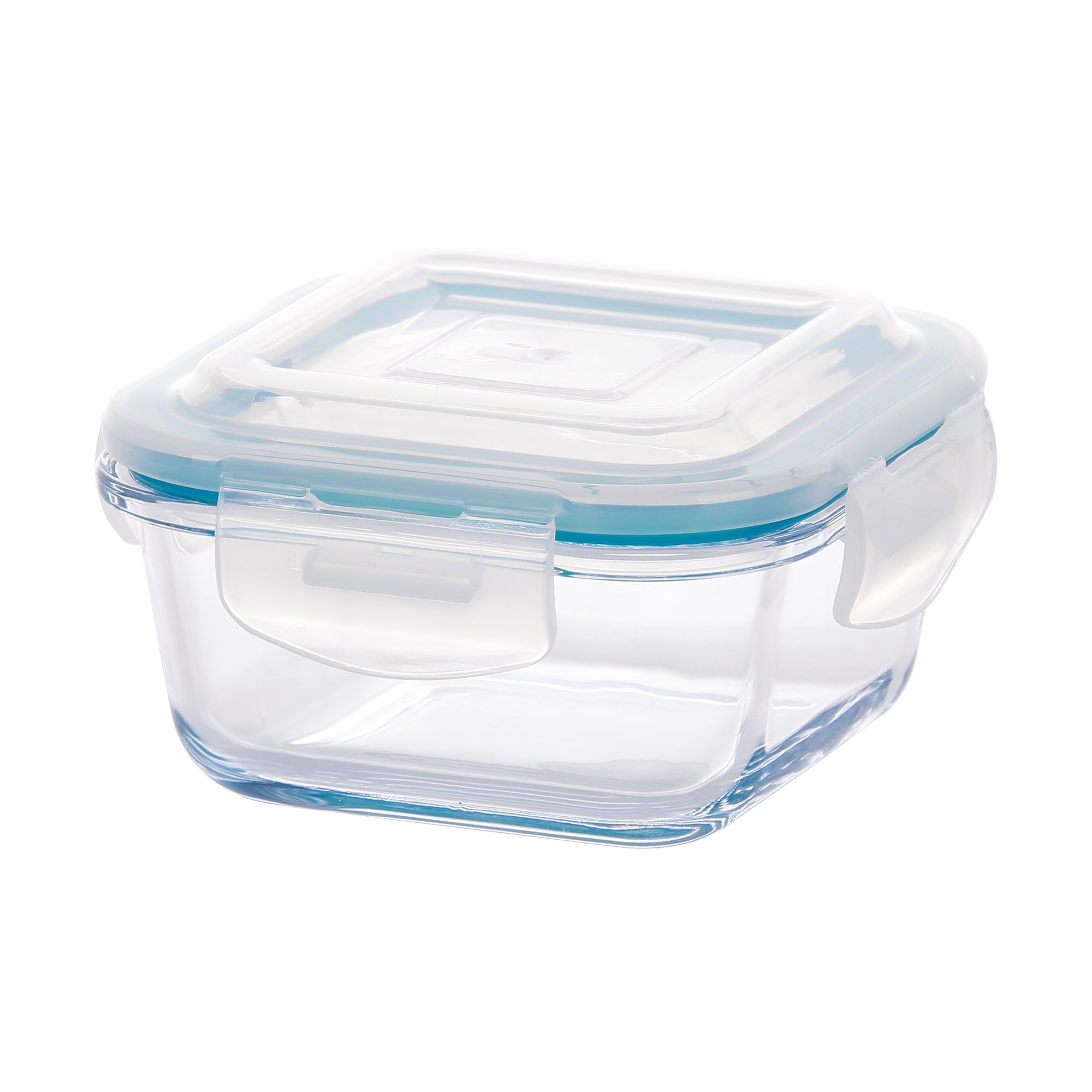 Cloc Glass Square Food Storage
