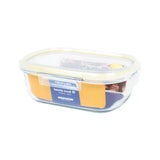 Oval Bento Glass 39oz Food Storage - Clear Lid, Vent