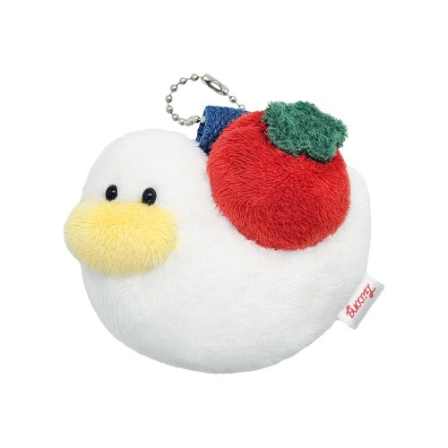 Duck carrying a tomato 'Otto'