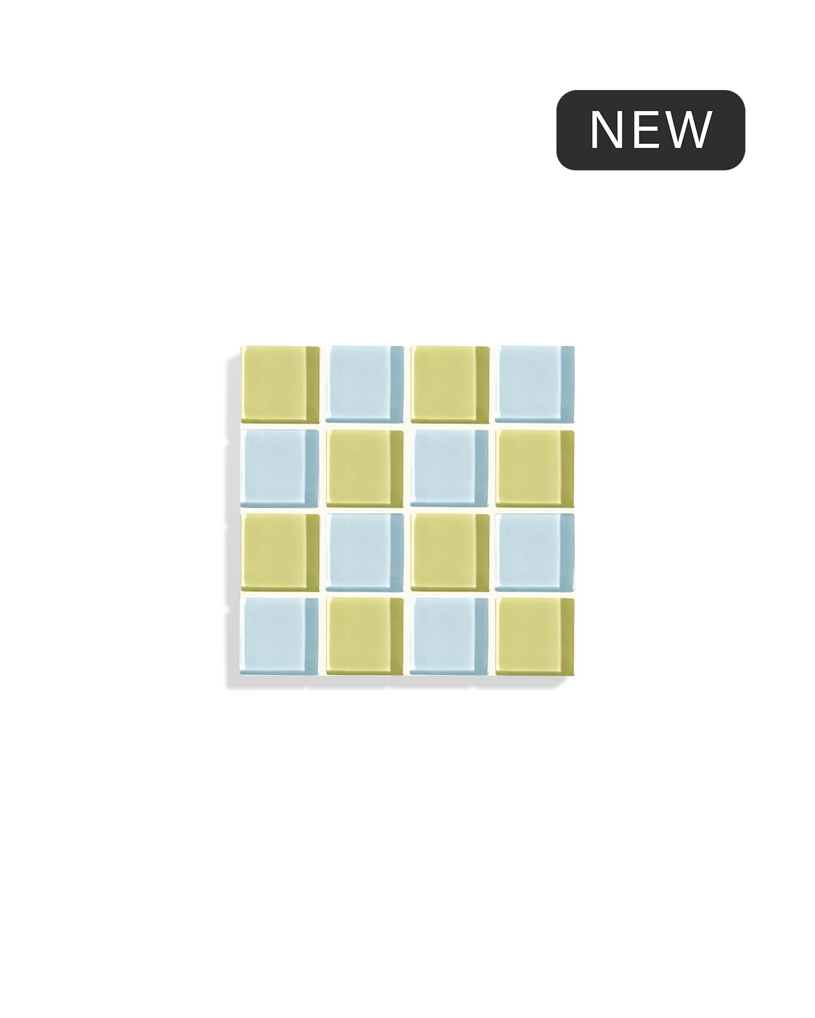 GLASS TILE COASTER - Sun by the Sea