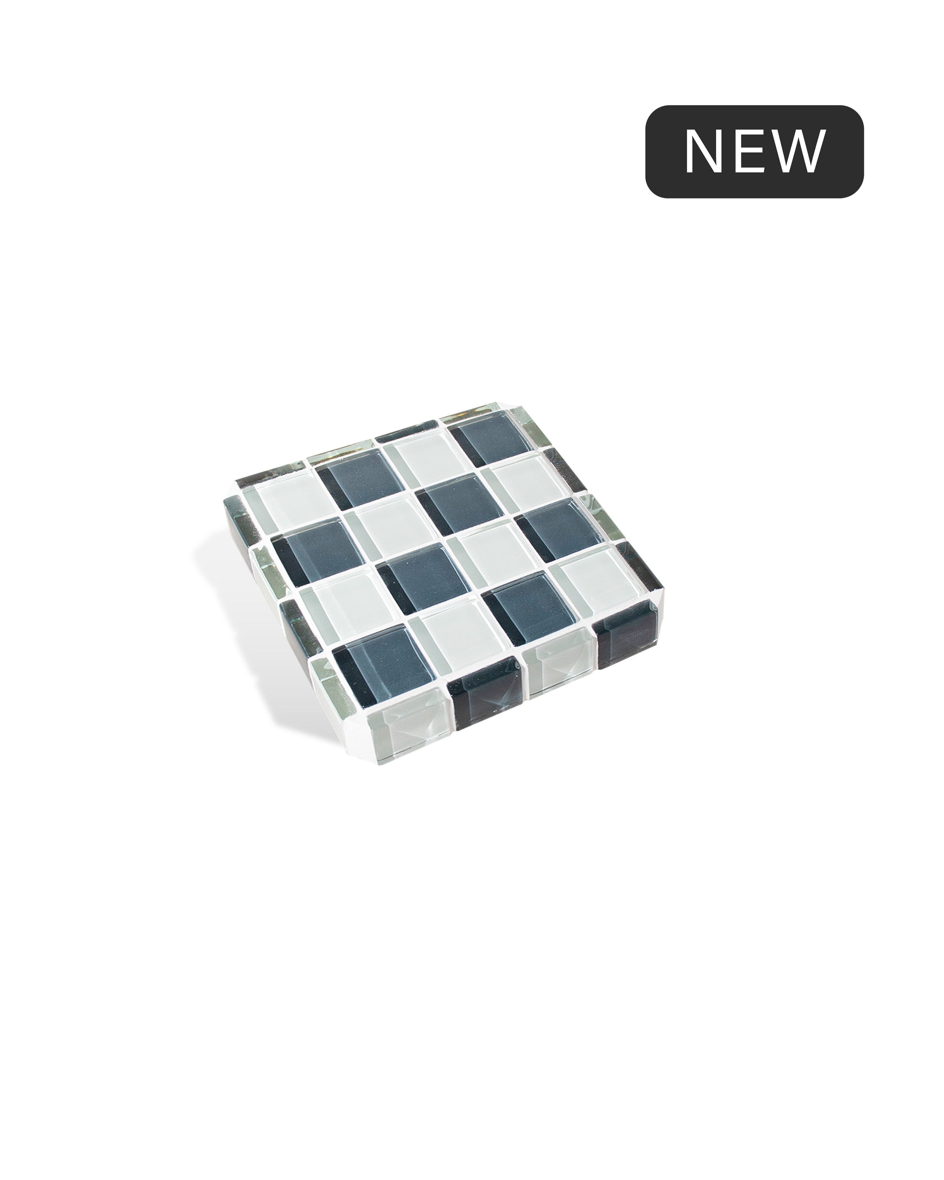 GLASS TILE CUBE - Stone Wall