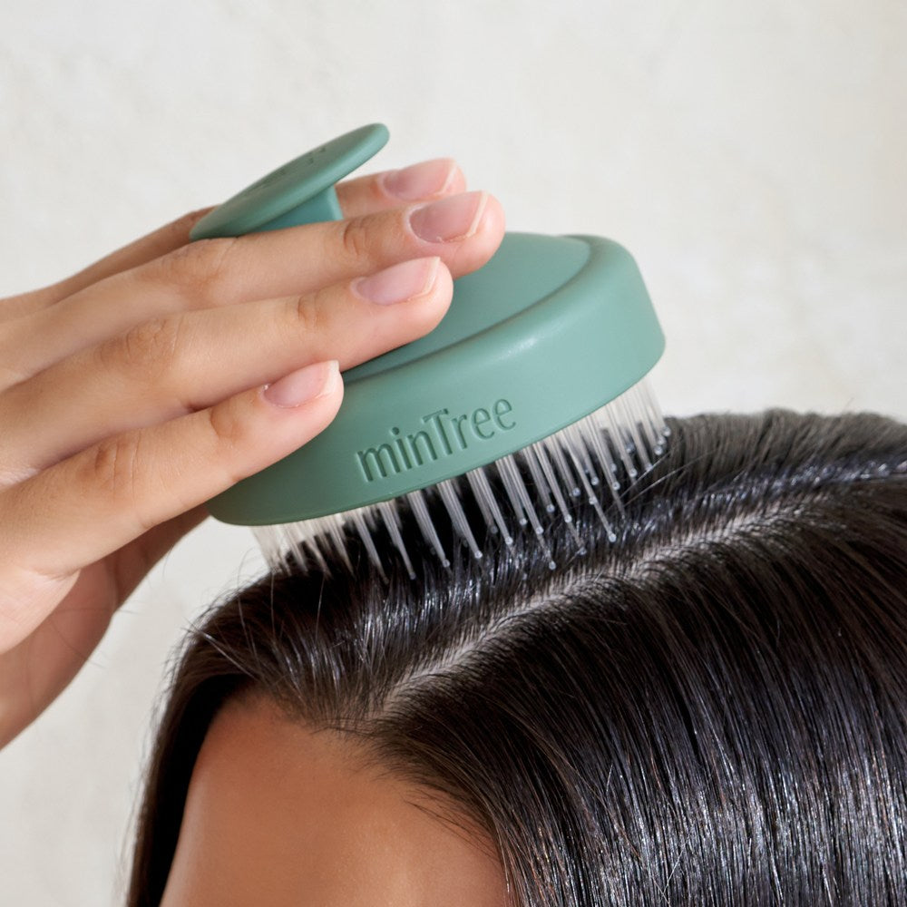 MINTREE Scalp Purify Massager – Scalp Massage, Deep Cleansing, Scalp Brush, Shampoo Brush