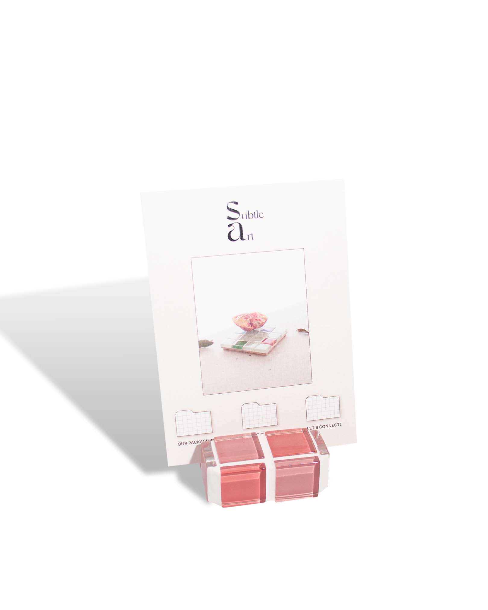 MINI PICTURE STAND - Cotton Candy