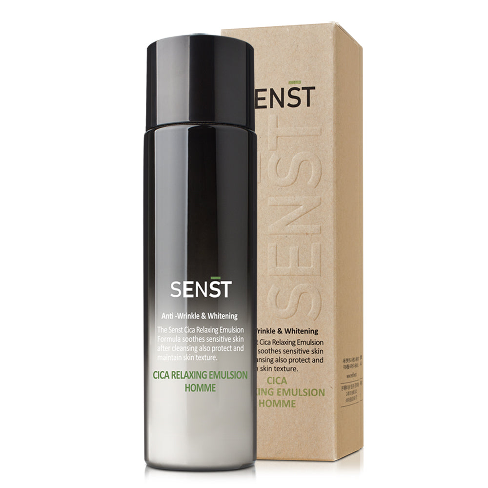 Mediflower Senst Cica Relaxing Homme 3-piece set/Toner 200mlx3+Shopping bag/5+1 free gift