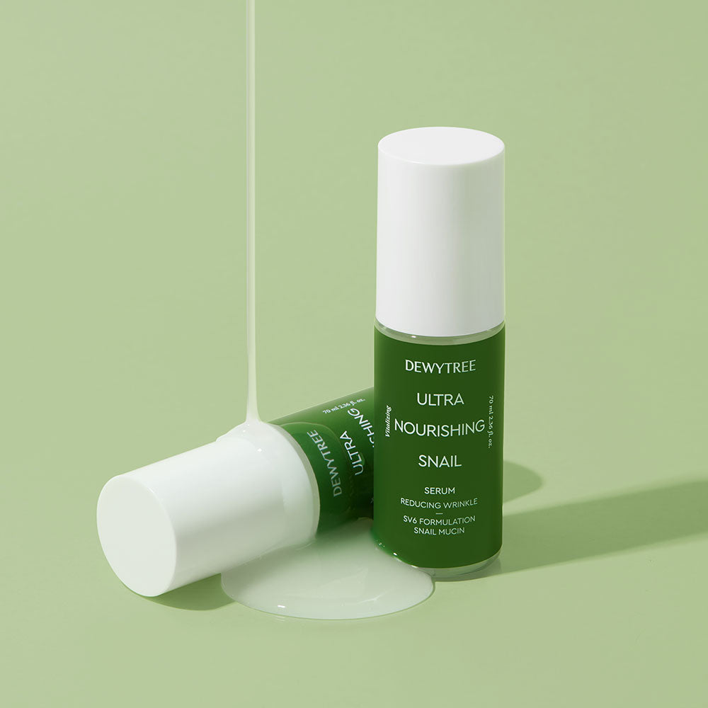 DEWTREE Ultra Nourishing Snail Cream Snail Skin Care Skin Nourishment Elasticity Moisturizing Care Military PX Cosmetics