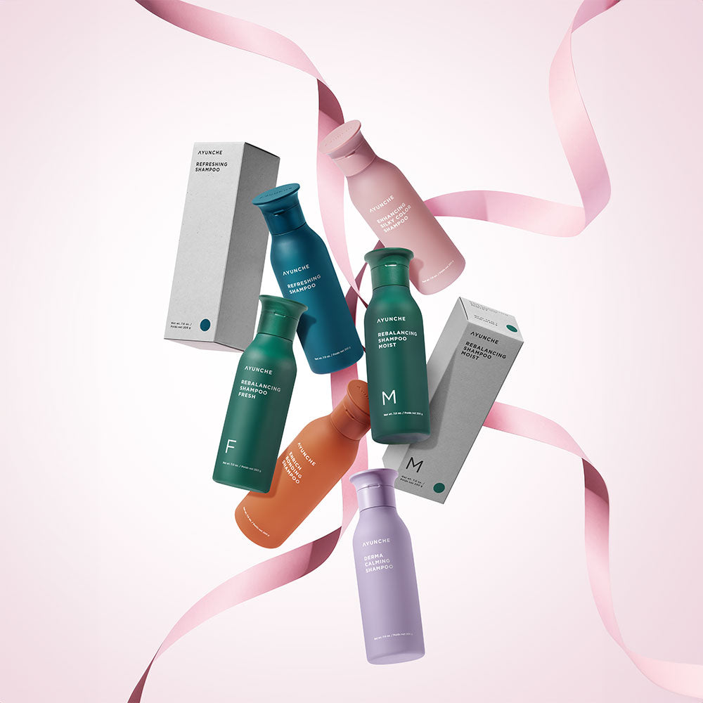 Ayunchae Rebalancing Fresh Shampoo 200g and 5 other types