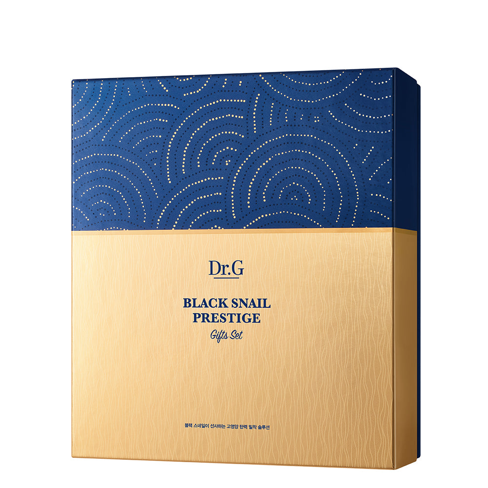 Dr.G Black Snail 4-piece Prestige Full Set (Toner + Emulsion + Ampoule + Cream)