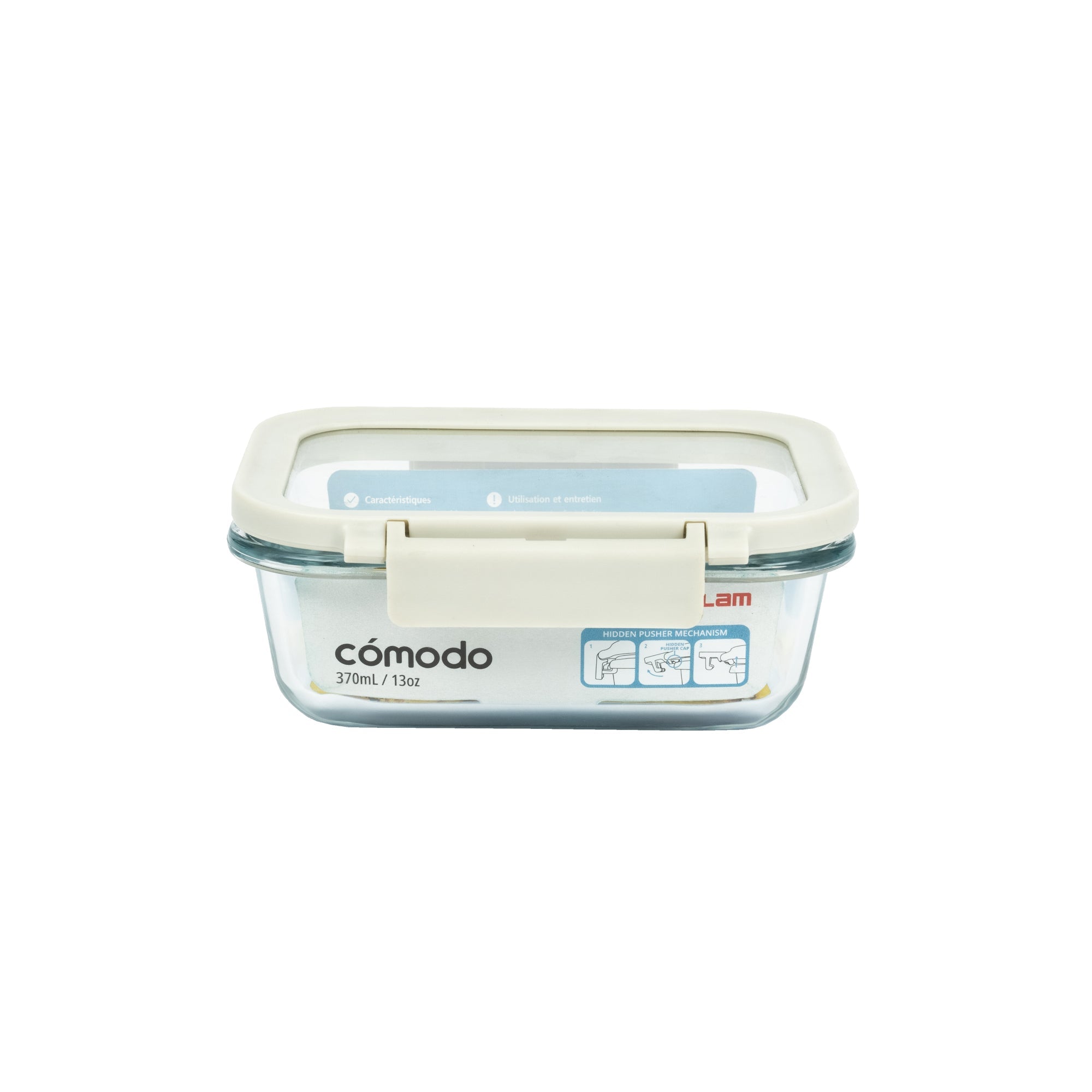 Comodo Glass Rectangular Food Storage,