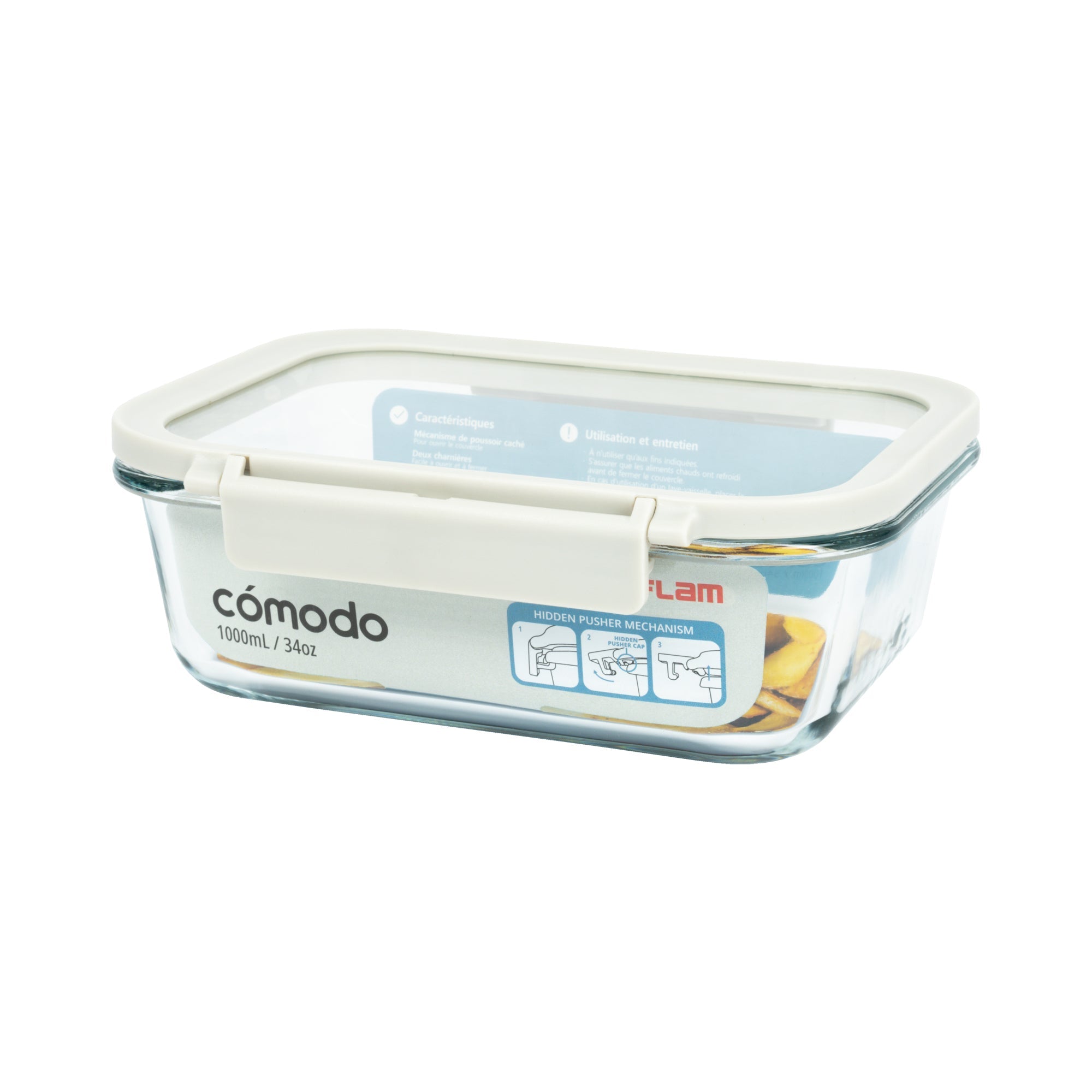 Comodo Rectangular Food Storage