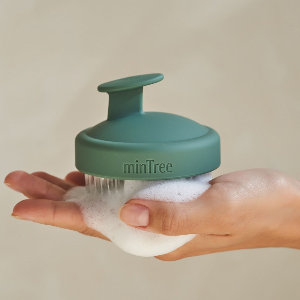 MINTREE Scalp Purify Massager – Scalp Massage, Deep Cleansing, Scalp Brush, Shampoo Brush