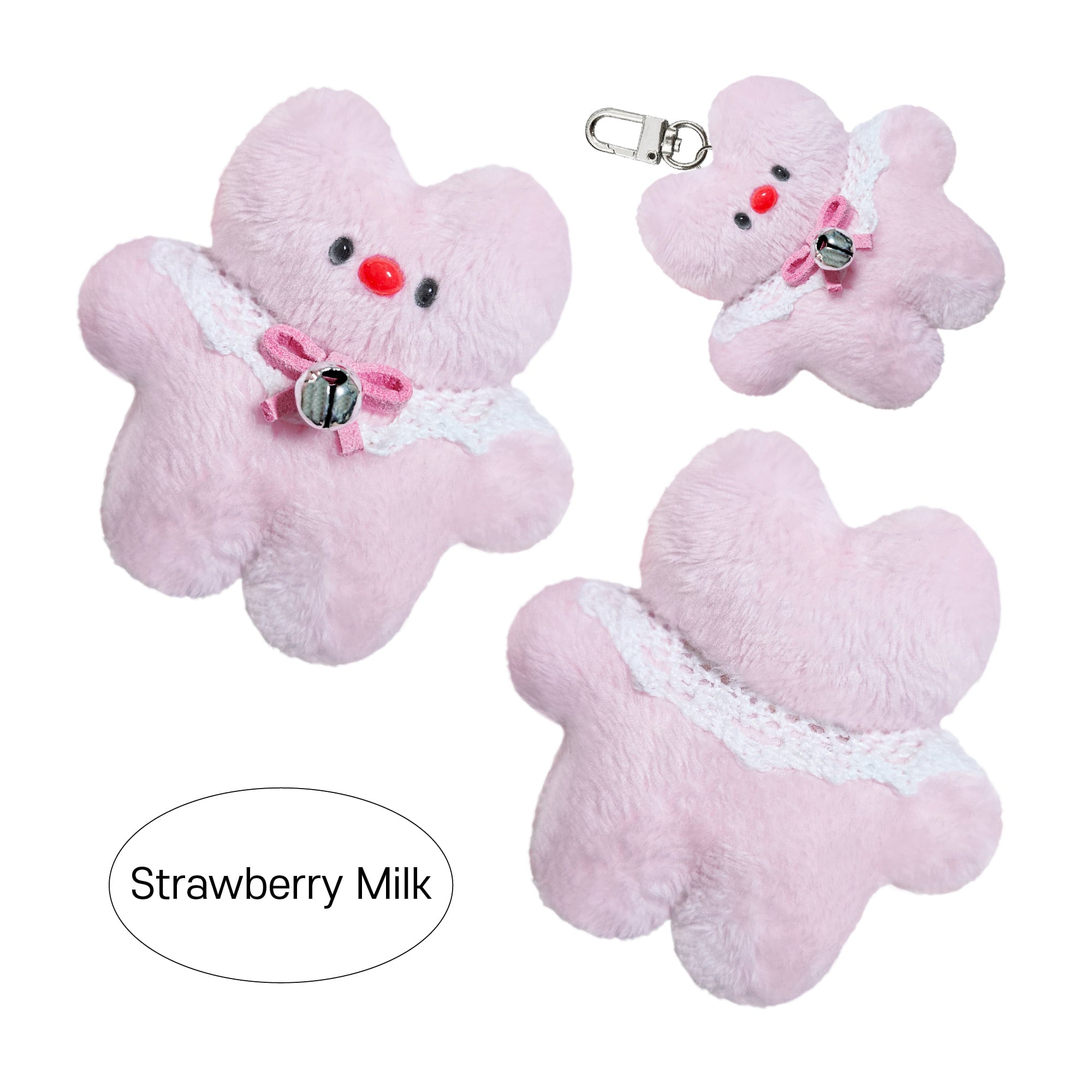Strawberry milk goueng